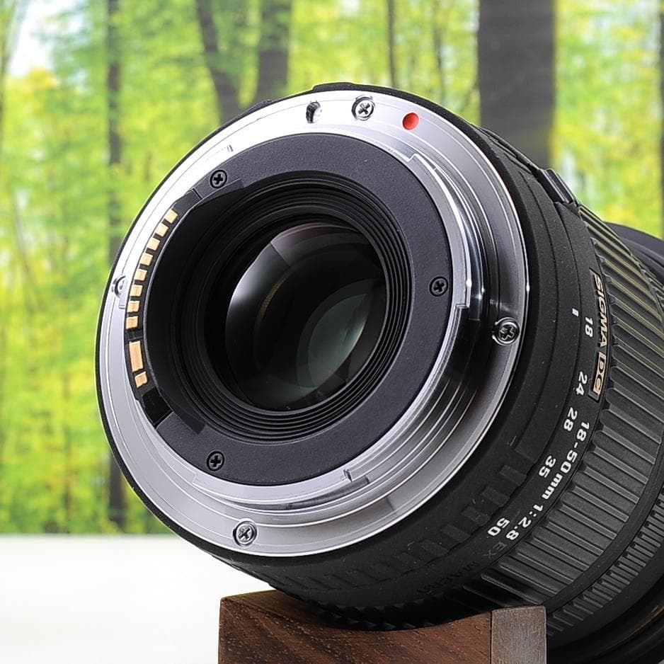 キャノン用シグマレンズ☆18-50mm F2.8☆人物・物撮影に最適なレンズ☆