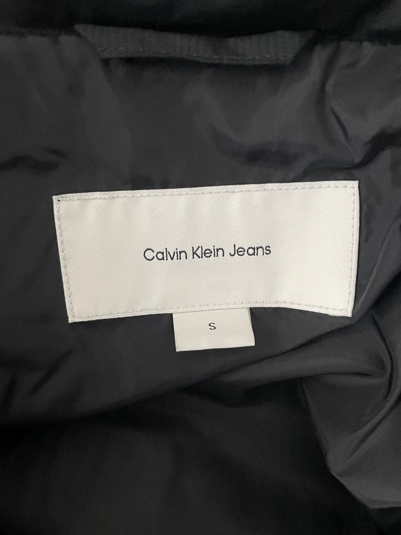 【M.com】cK 黒 ダウンジャケット