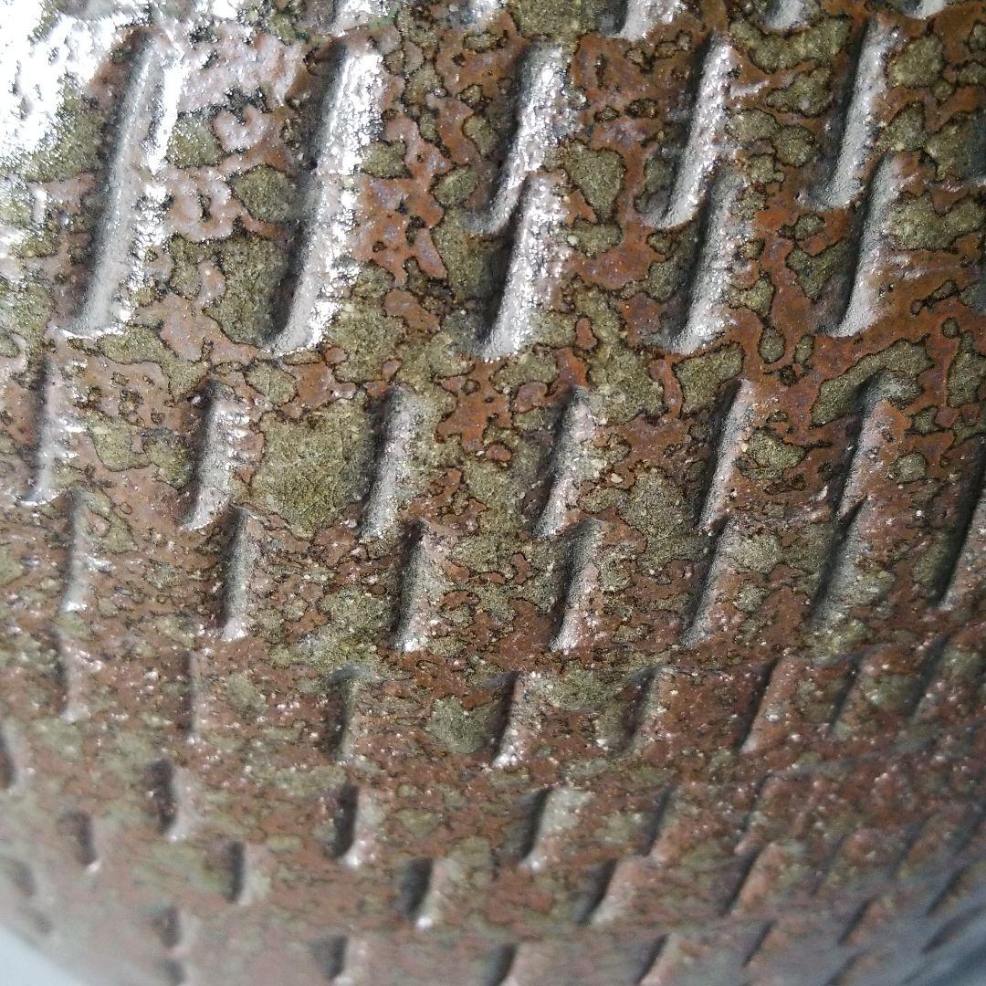 信楽焼傘立て ツボ型トチリ 信楽焼 高さ４４cm