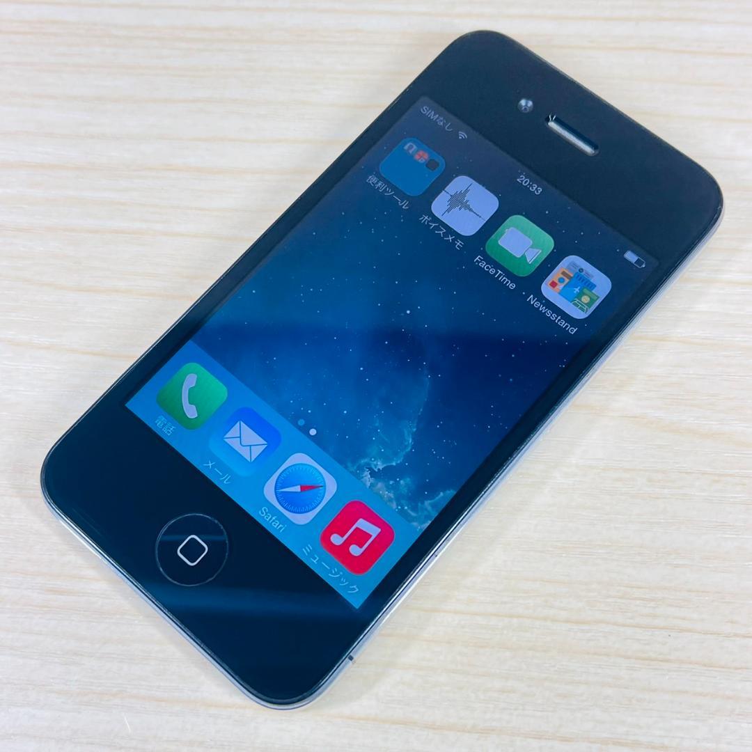 479 美品 softbank iPhone4 16GB Black