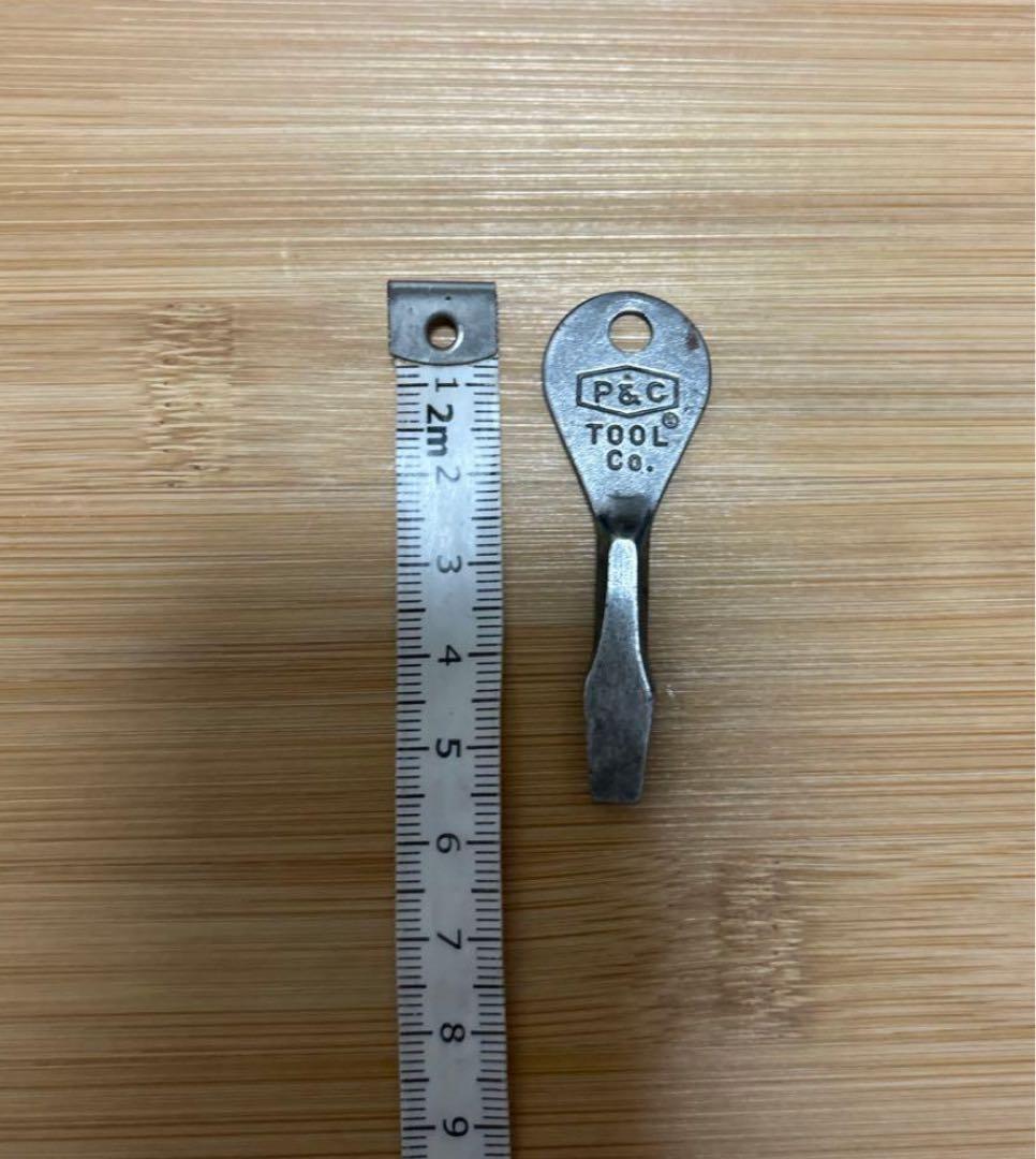P&C TOOL ビンテージ ドライバー キーホルダー スタンレー PROTO