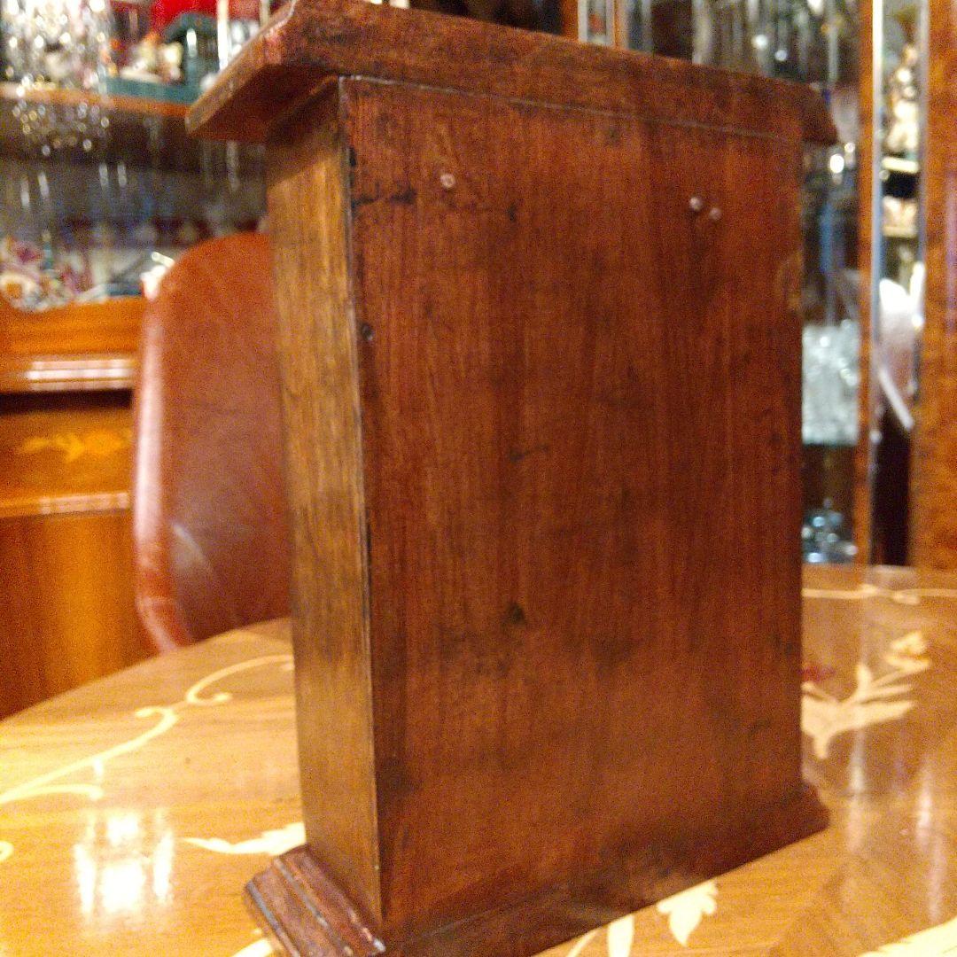 ハンドメイド 引き出し 小物入れランプ ステンドグラスミニランプ