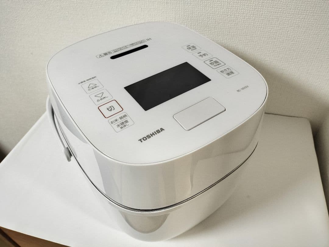 東 真空圧力IH RC-10VXV(W) [グランホワイト]説明書無し