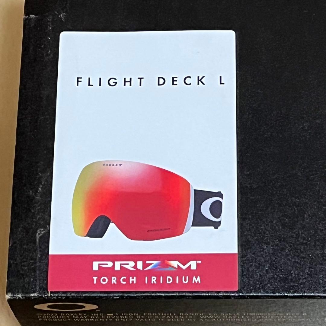 スキー・スノーボードアクセサリー OAKLAY FLIGHT DECK L TORCH IRIDIUM