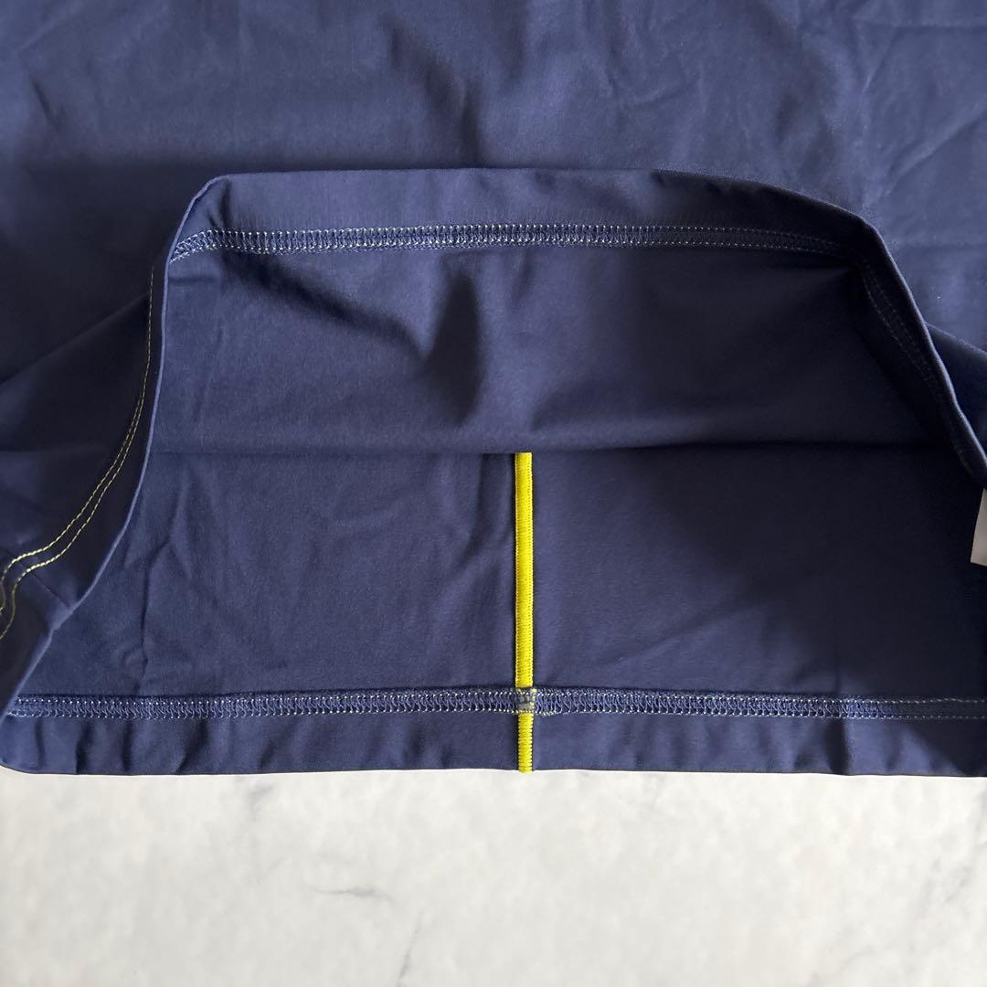 マーク＆ロナ モックネック Tシャツ ゴルフウェア ネイビー 38