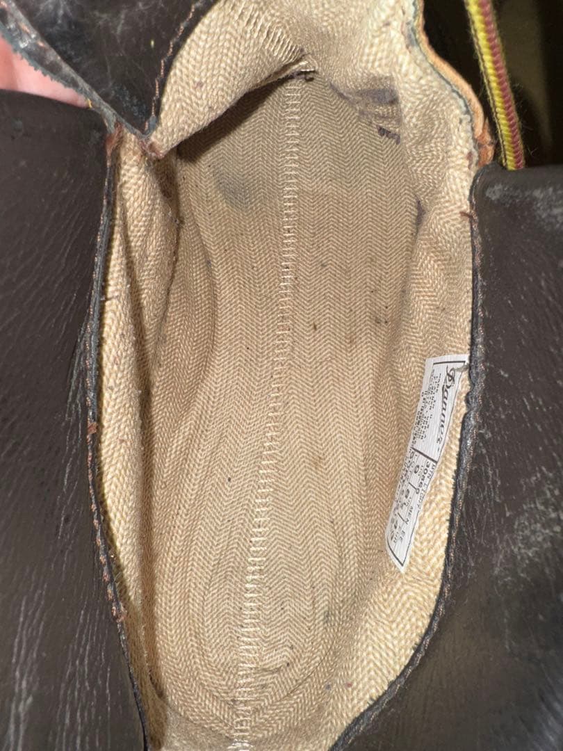 ダナー ブラウンレザー ハイカットワークブーツ