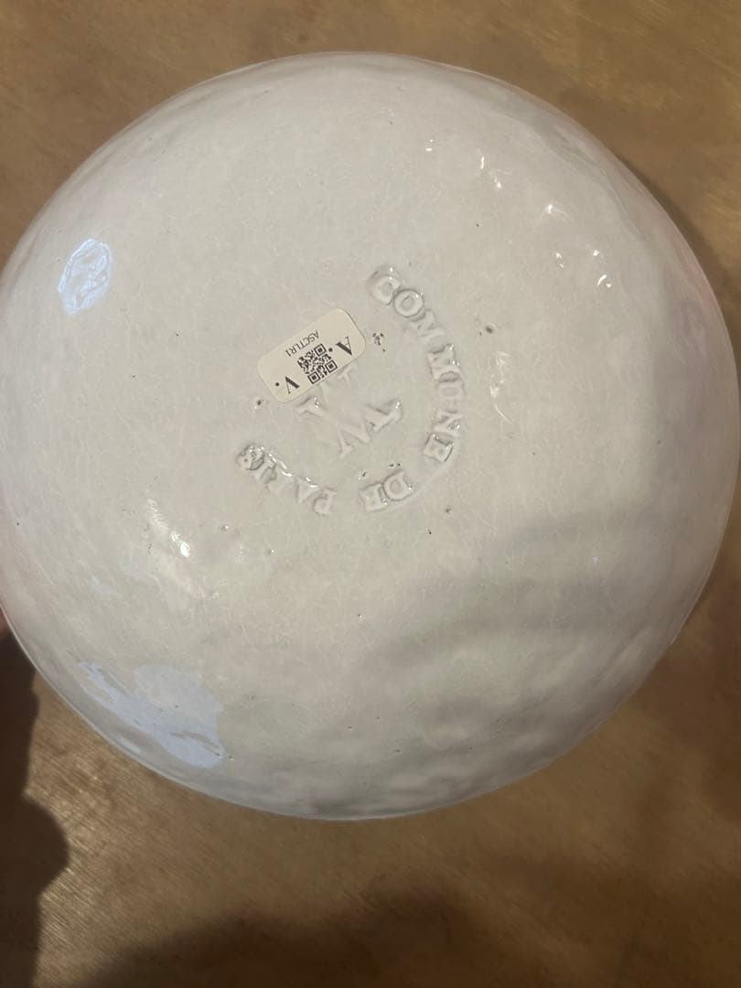 Astier de Villatte アスティエ　チュイルリー・スーププレート