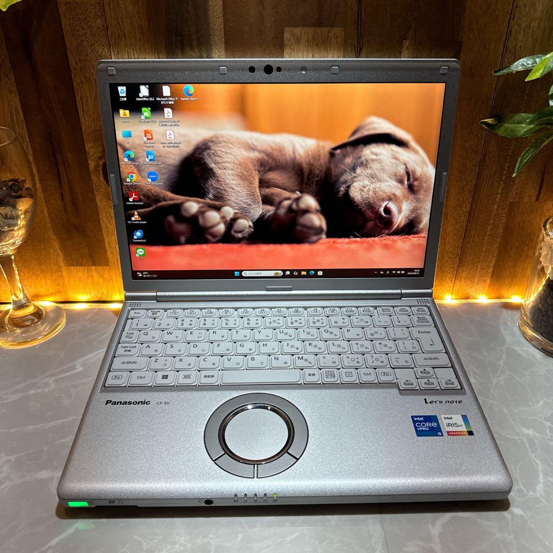 軽量‼️Let's note☘️メモリ16GB☘️人気ノートパソコン☘️i5第11世代