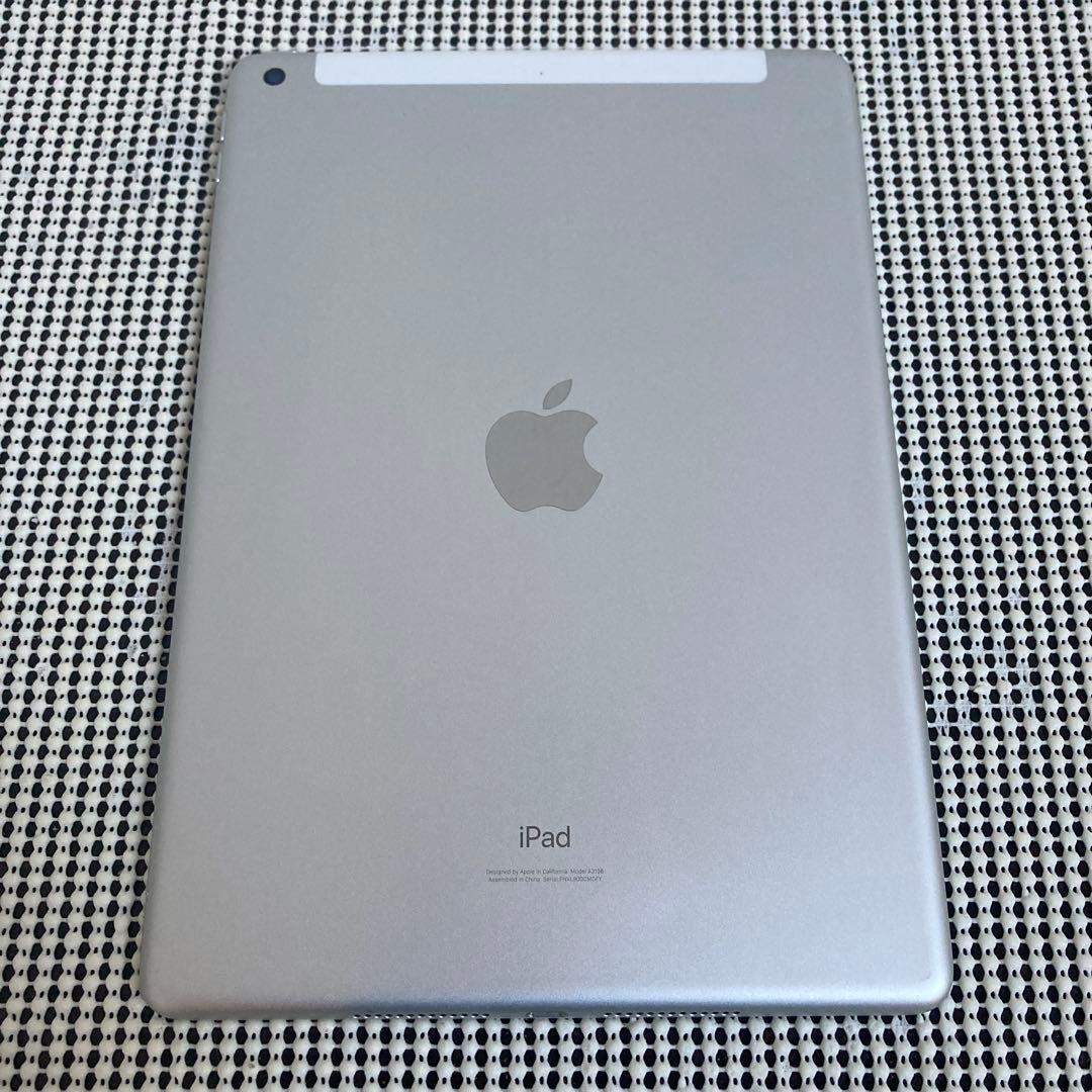 568 外観美品☆電池ほぼ新品☆iPad7第7世代 128GB SIMフリー☆