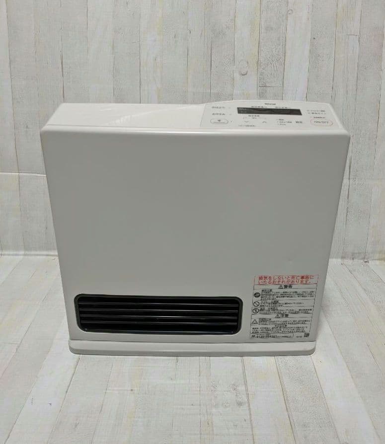 リンナイ　ガスファンヒーター　RC-Y2402PE　 ホワイト ガスホース付き