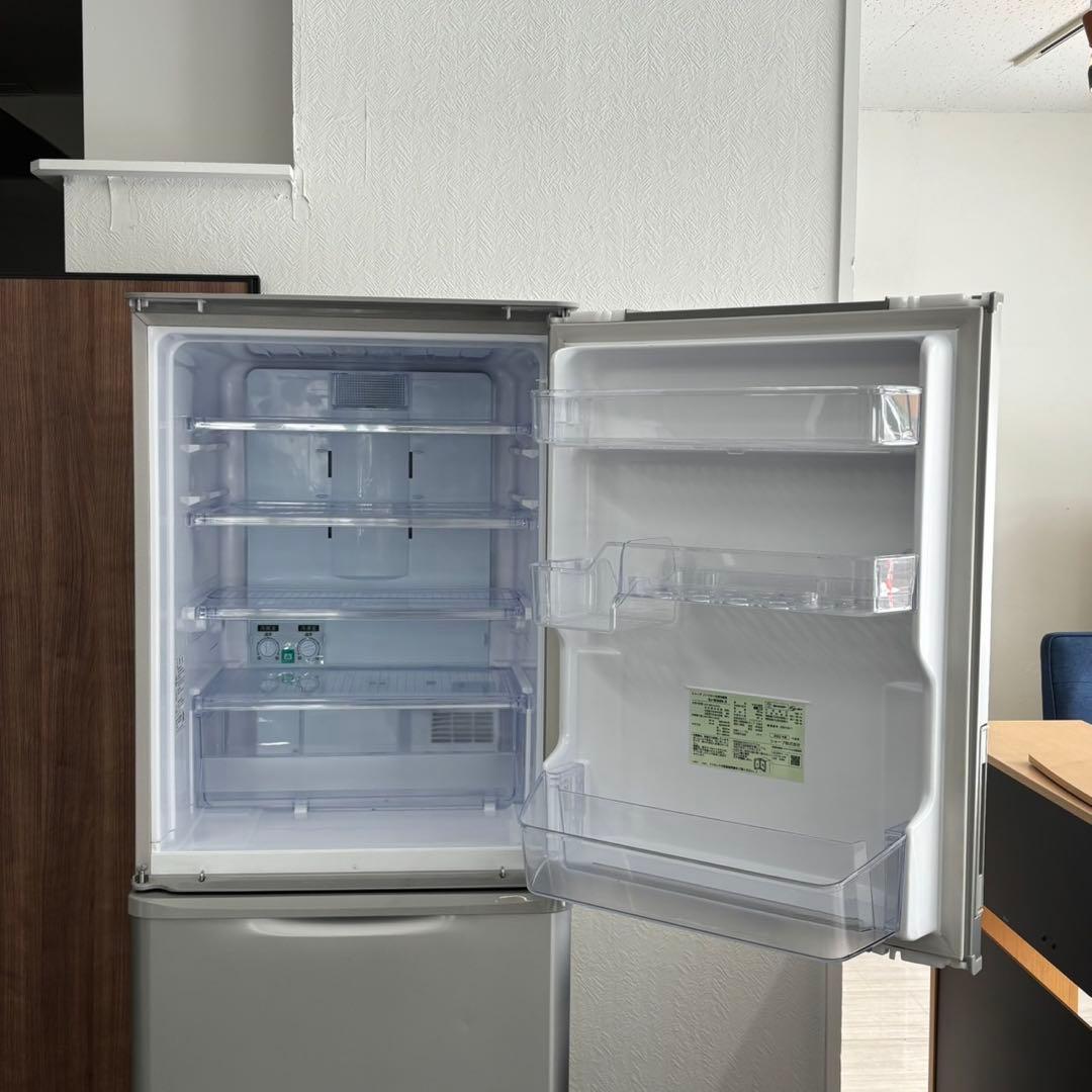 引取限定 札幌SHARP 3ドア冷蔵庫 350L 2023年製 SJ-W358K