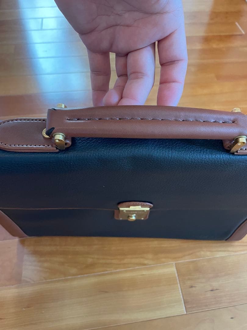 BALENCIAGA ビジネスバッグ ブラック/ブラウン