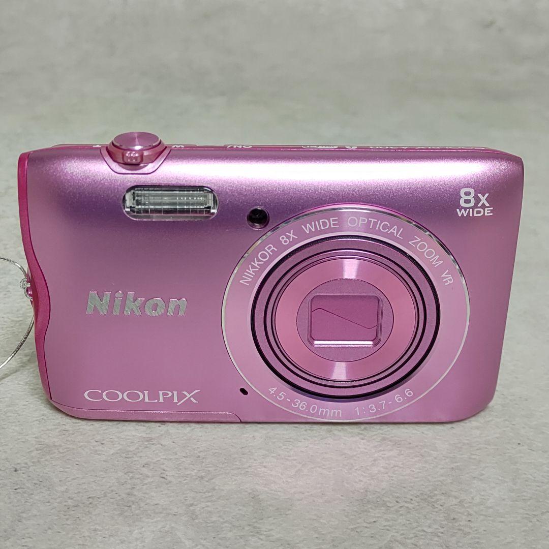 Nikon デジタルカメラ COOLPIX A300 ピンク ジャンク