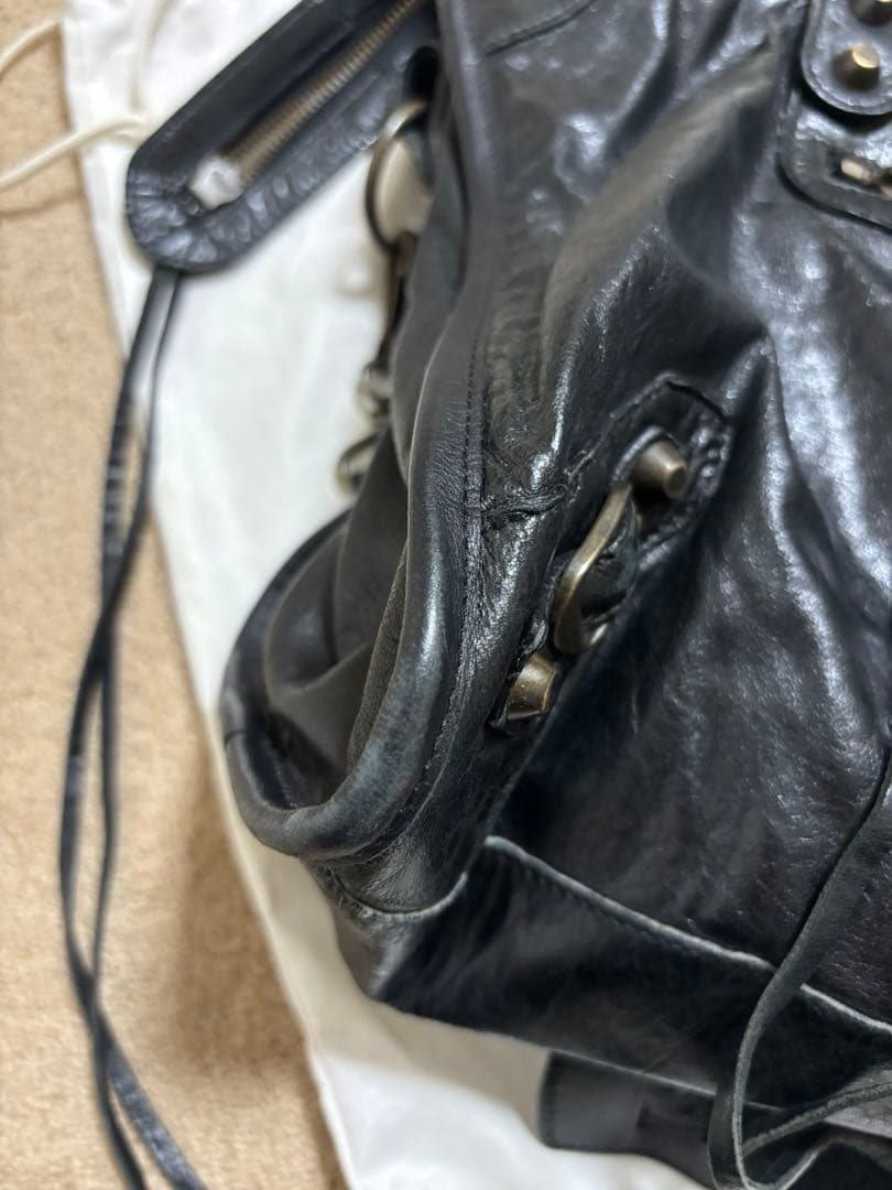 BALENCIAGA シティ バッグ ブラック