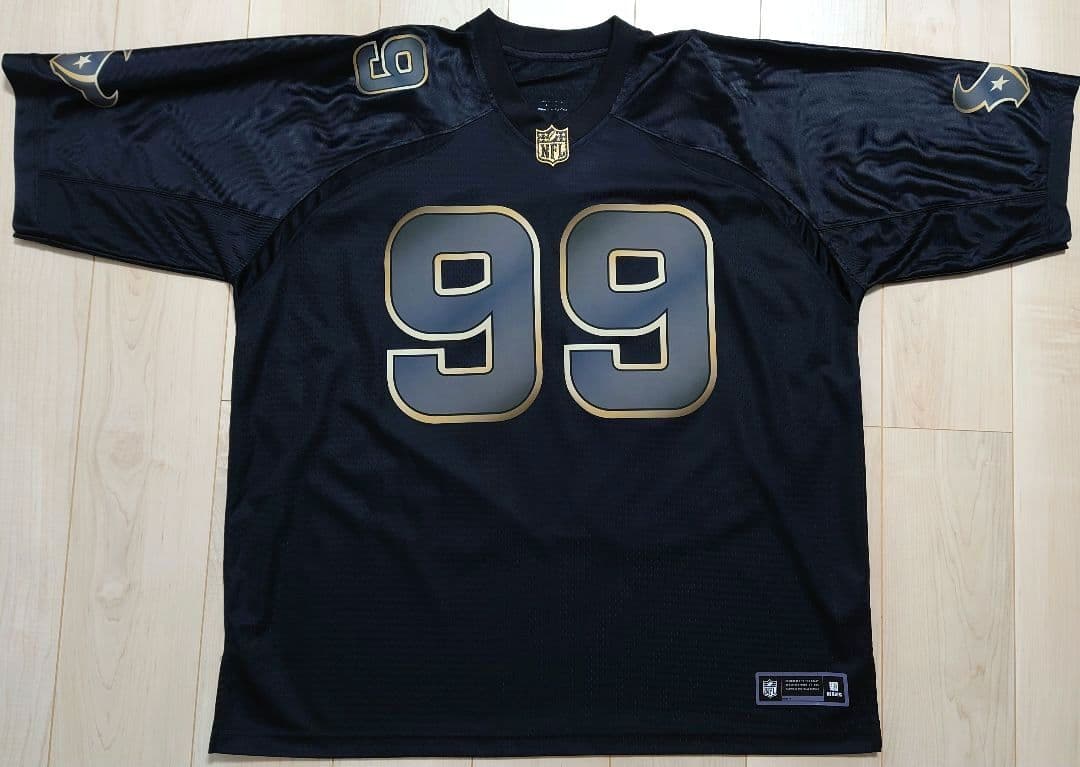 NFL テキサンズ J.J・ワット レプリカジャージ【2XL】ビッグサイズ
