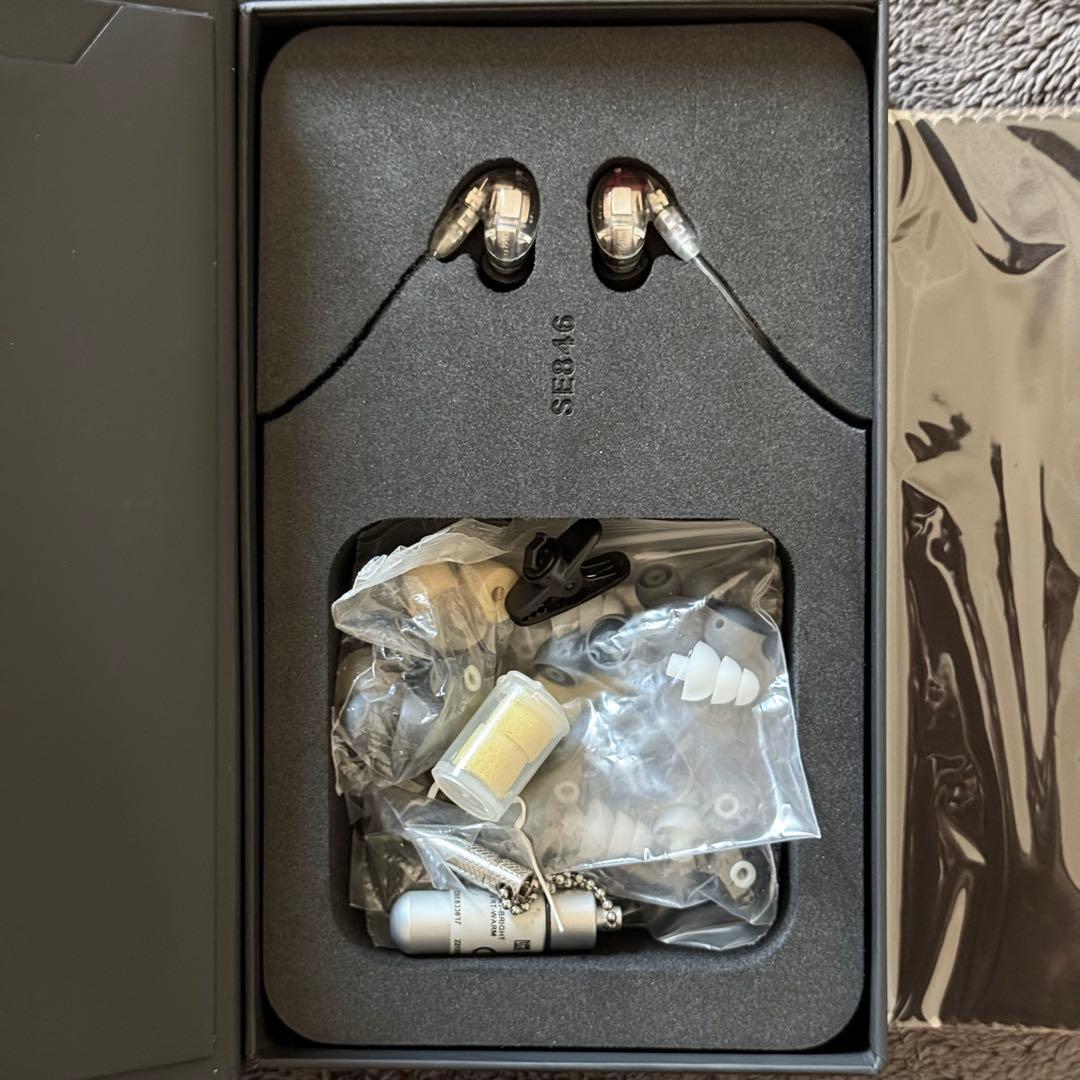 美品 SHURE SE846 第１世代クリア