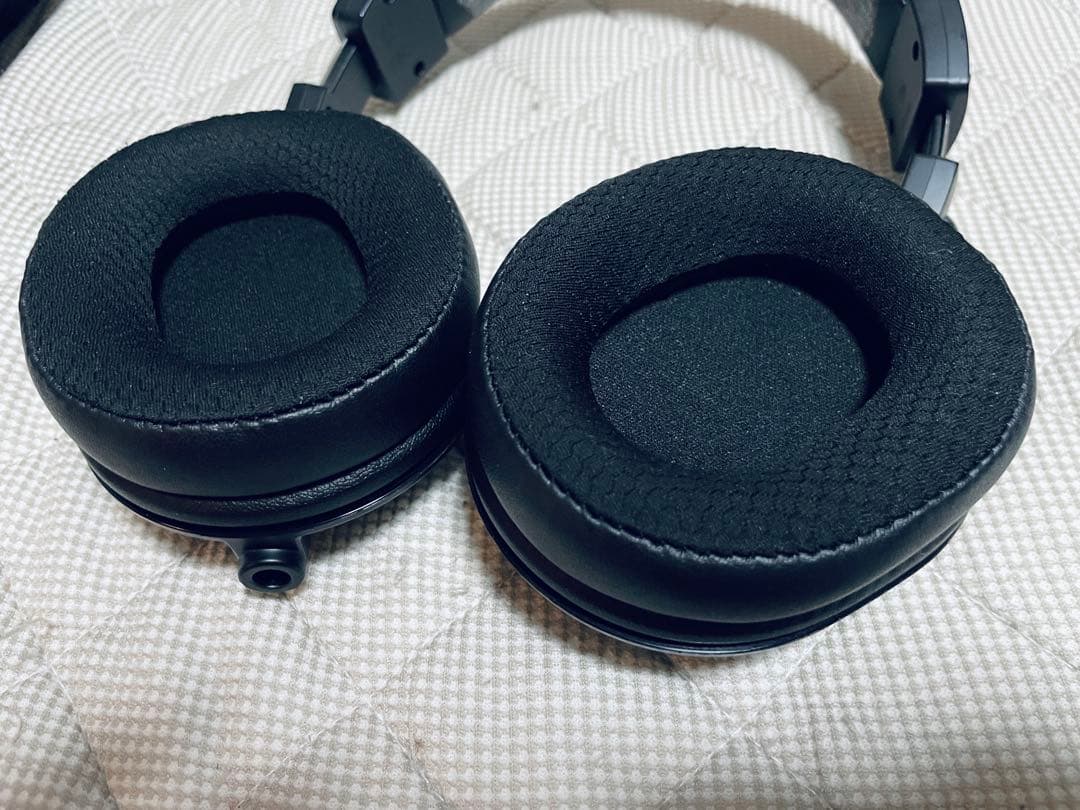Audio-Technica ATH-M50x ヘッドホン イヤーパッド交換済