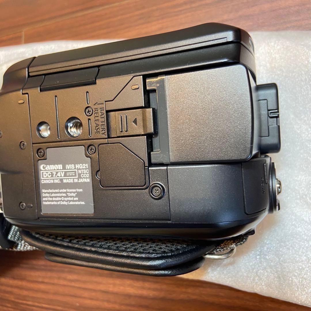 Canon デジタルビデオカメラ iVIS HG21 ほぼ新品 4949