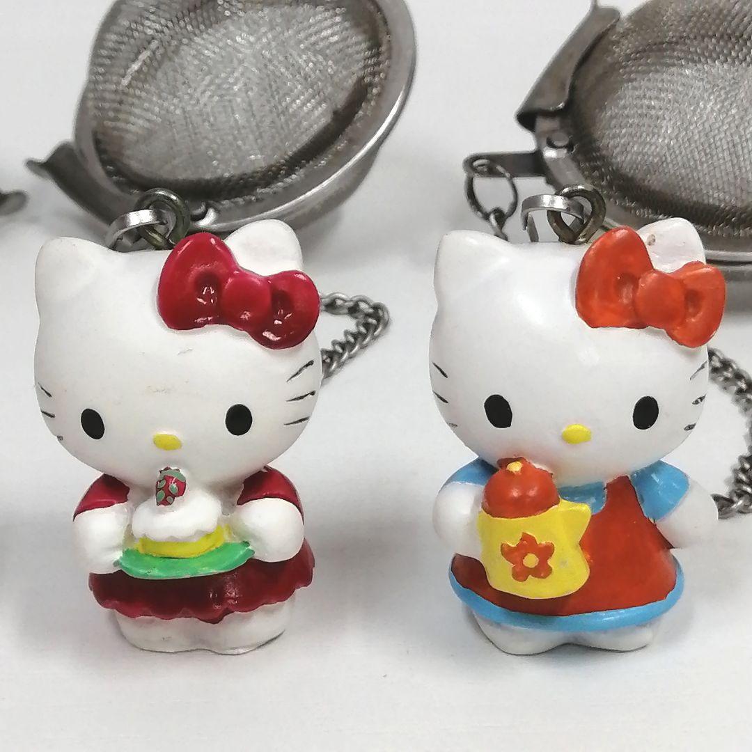日*9様 ハローキティ マスコット付きティーフィルター レトロ サンリオ