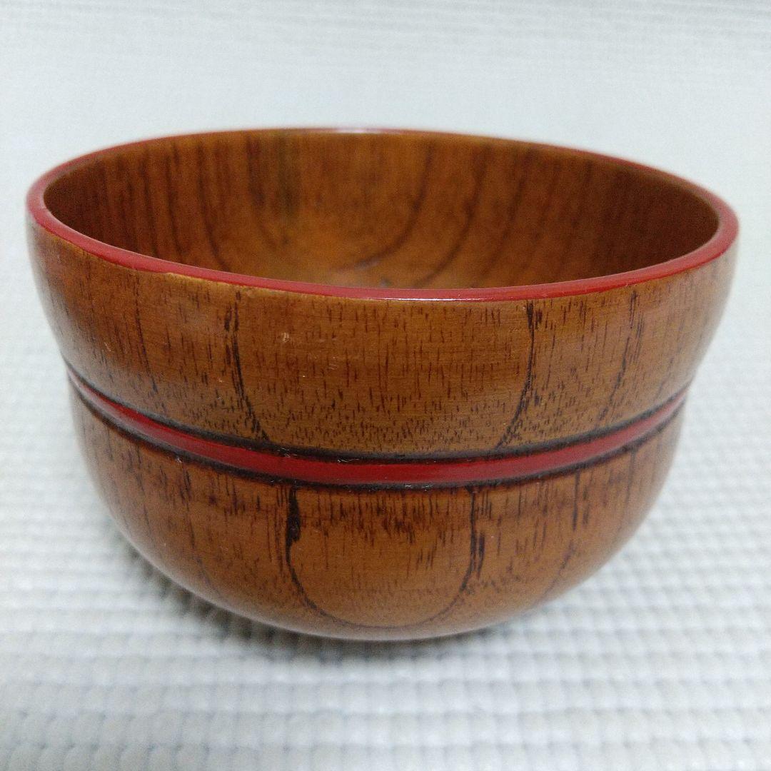 手に馴染む♪ひさご型の 特選 汁椀揃 うるし塗装 5客