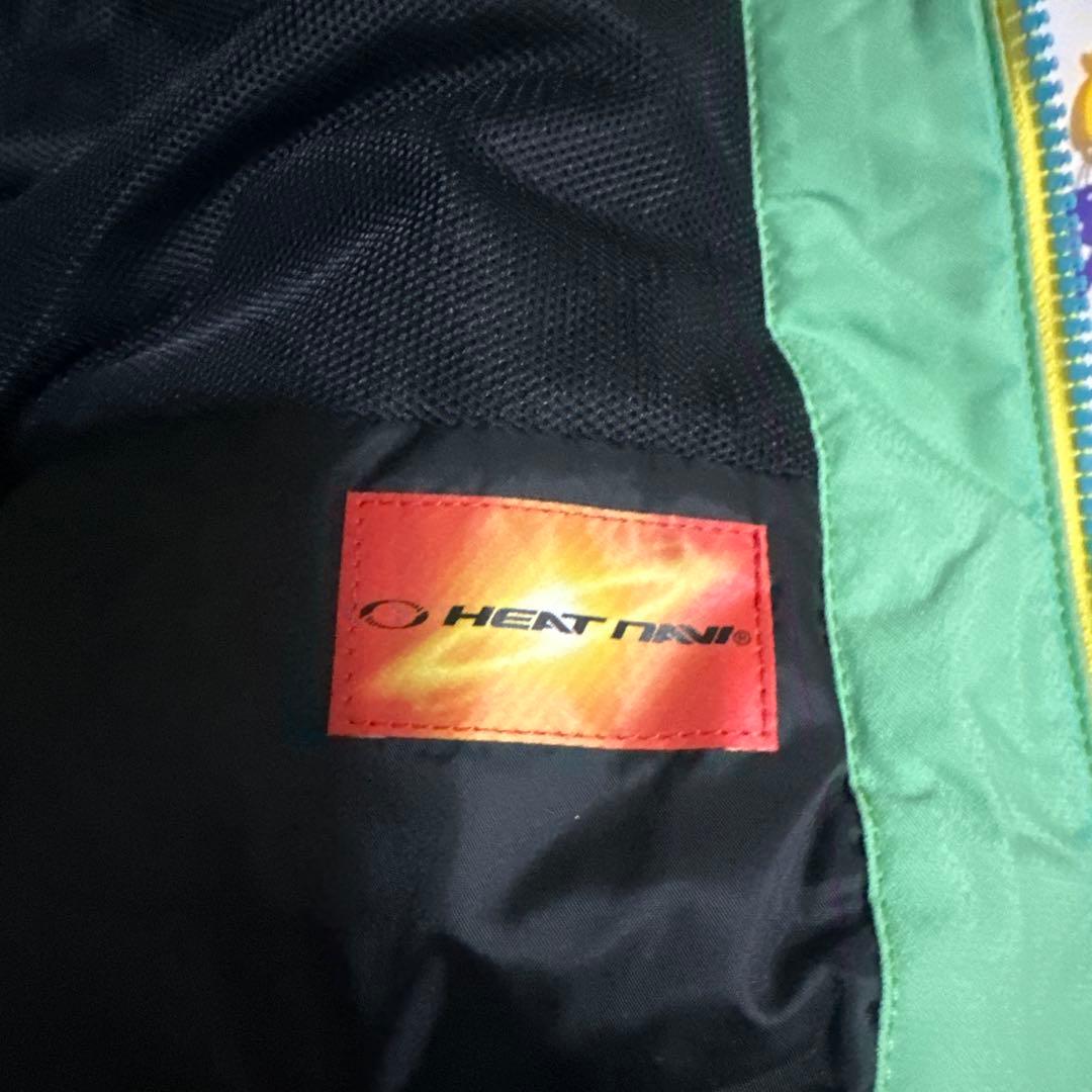 新品 タグ付 デサント スキーウェア スノボウェア ヒートナビ 上下セット L