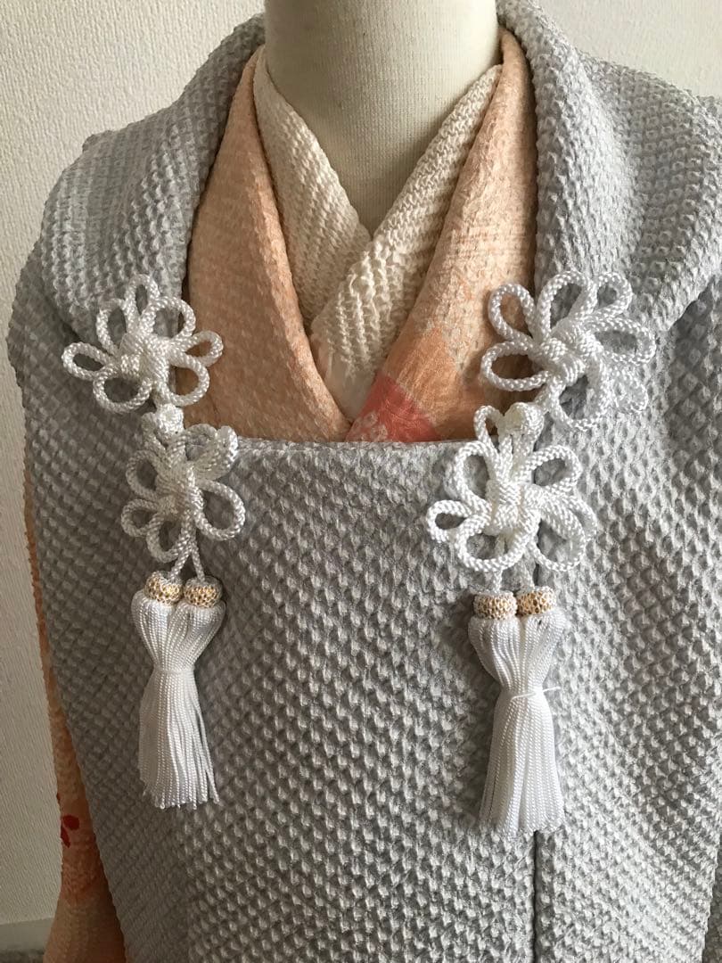 新品　七五三　総絞り被布