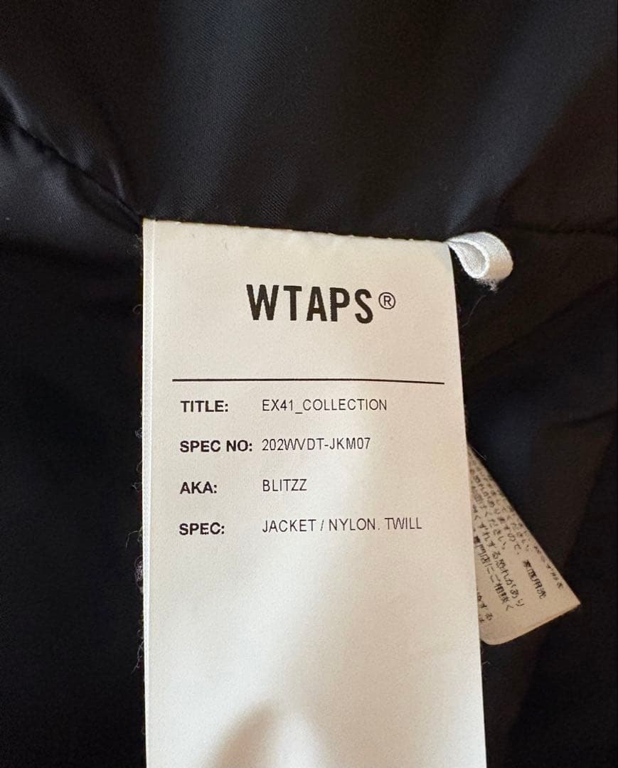 WTAPS ダブルタップス 20AW ミリタリーコート　モッズコート