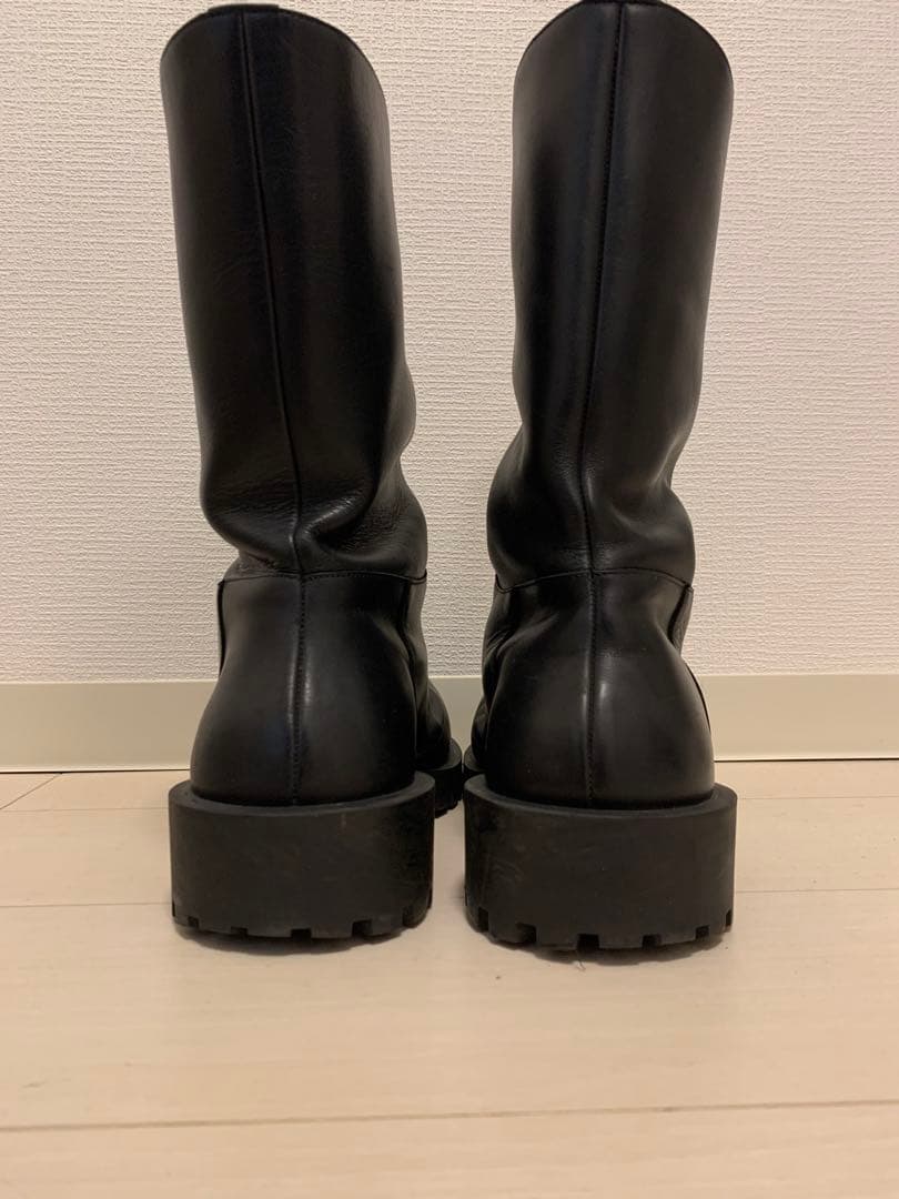 格安　売り切り！　バレンシアガ　ハマー　hummer レザーブーツ　革靴　39