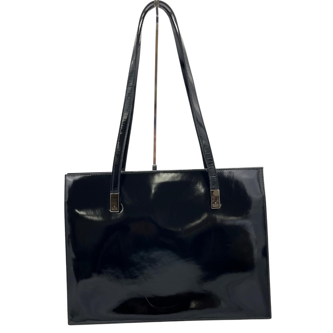 GUCCI グッチ パテントレザー トートバッグ エナメル