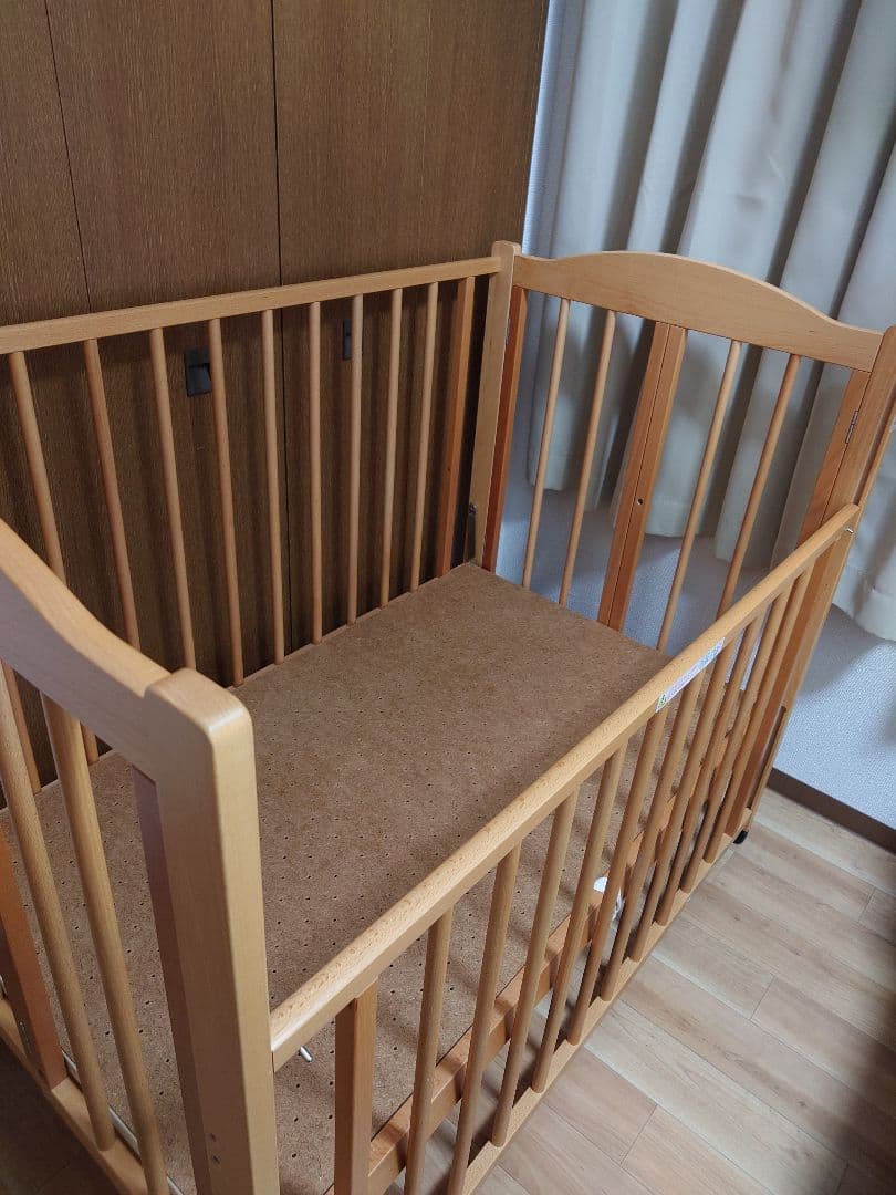 石崎家具　ベビーベッド　スリーピー　パル　折りたたみ　直接引き取りも可