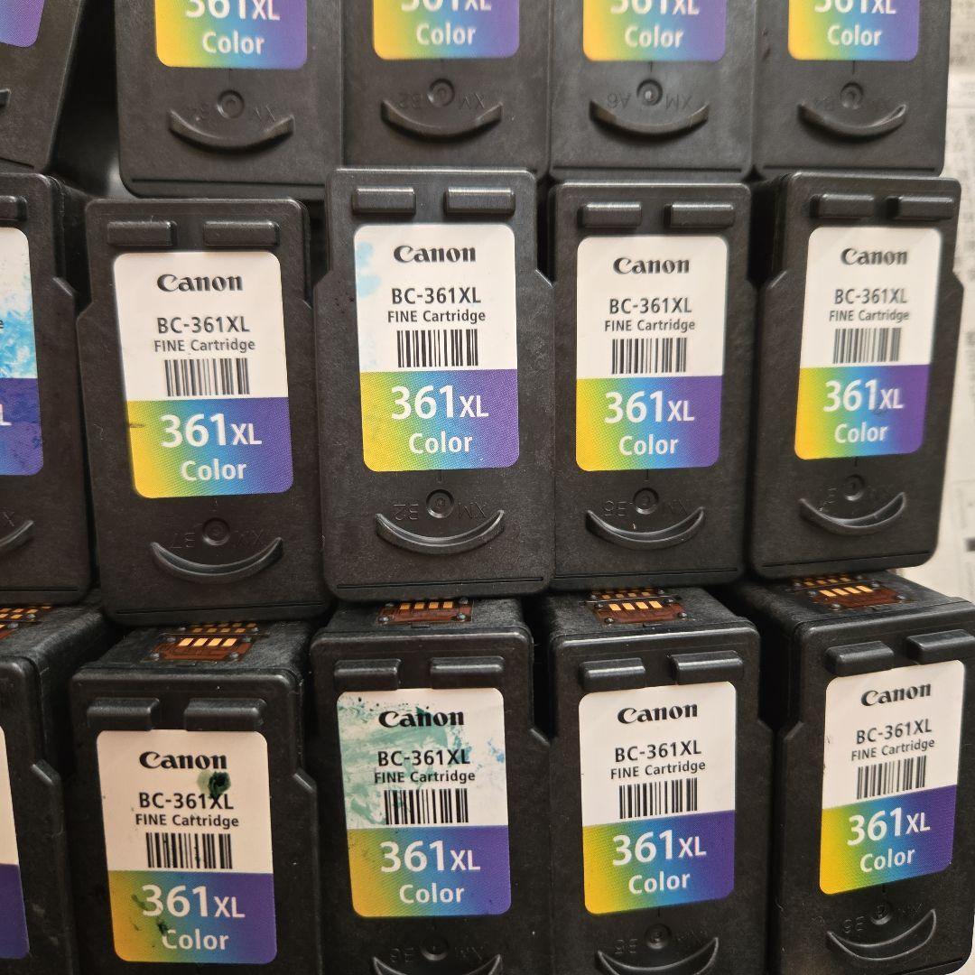 空き容器　Canon 361　360 インクカートリッジ