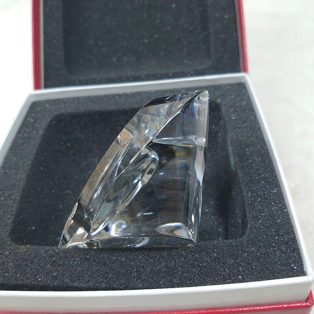 ✨美品✨Baccarat バカラ ハート HEART 置き時計 新品電池 稼働品