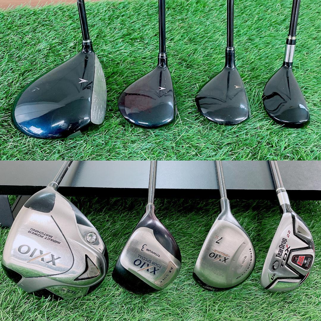 XXIO入り！メンズゴルフ13本 初心者即コース フルセット　N2491