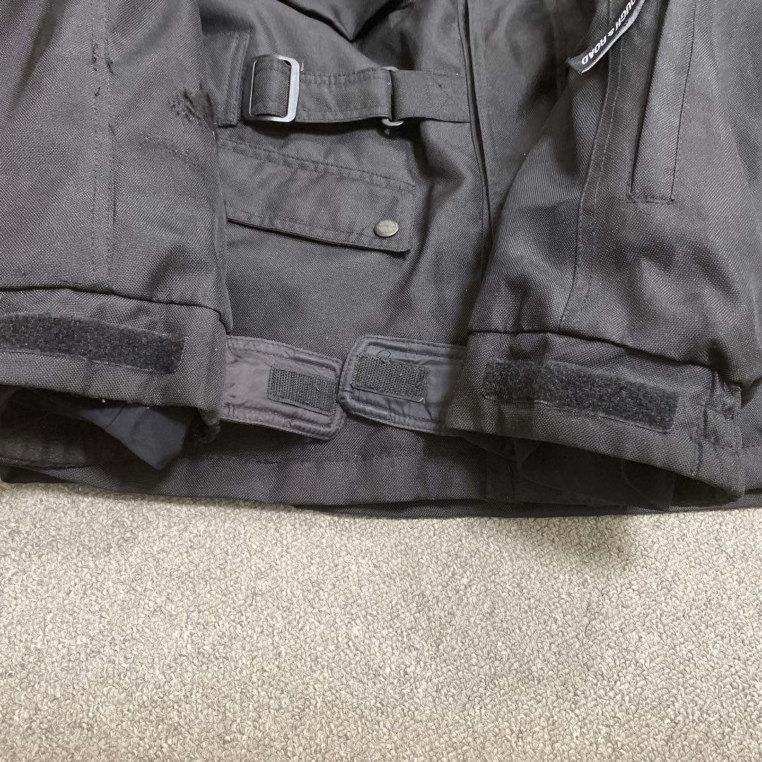 美品ROUGH&ROAD オールシーズン　ブラックジャケットXL