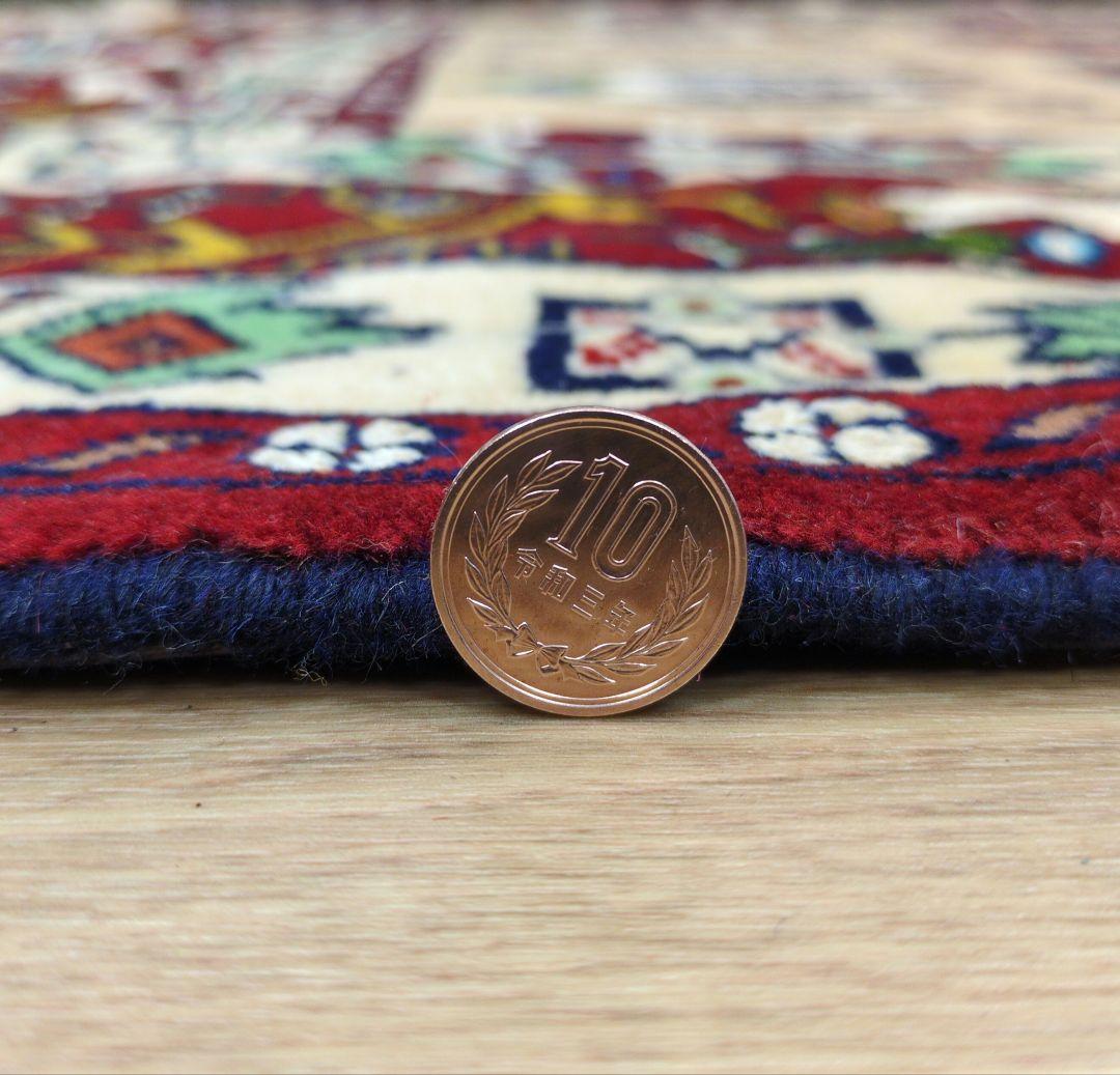 ペルシャ絨毯 新品 192x135 手織り クルド・ グーチャン産 persia