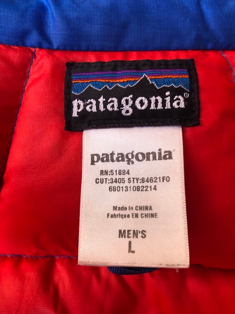 激レア！着てるだけでオシャレ確定！ヴィンテージブルー！パタゴニアダウンベストL！