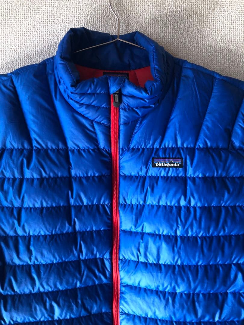 激レア！着てるだけでオシャレ確定！ヴィンテージブルー！パタゴニアダウンベストL！