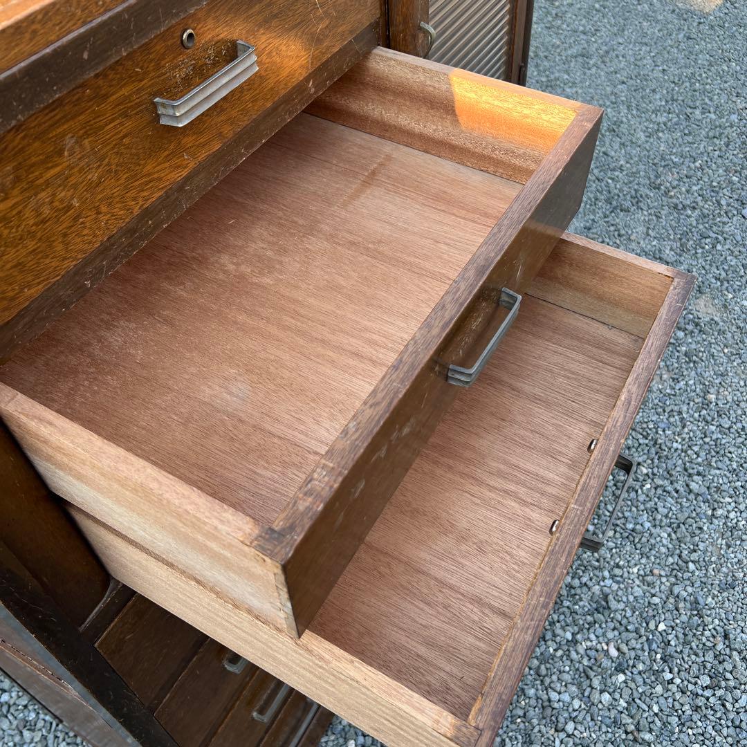 昭和レトロ 箪笥 古民家 チェスト 引き出し 木製 古家具 アンティーク 当時物