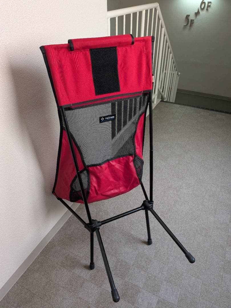 Helinox　ヘリノックス　サンセットチェア　フットレストオットマン付き