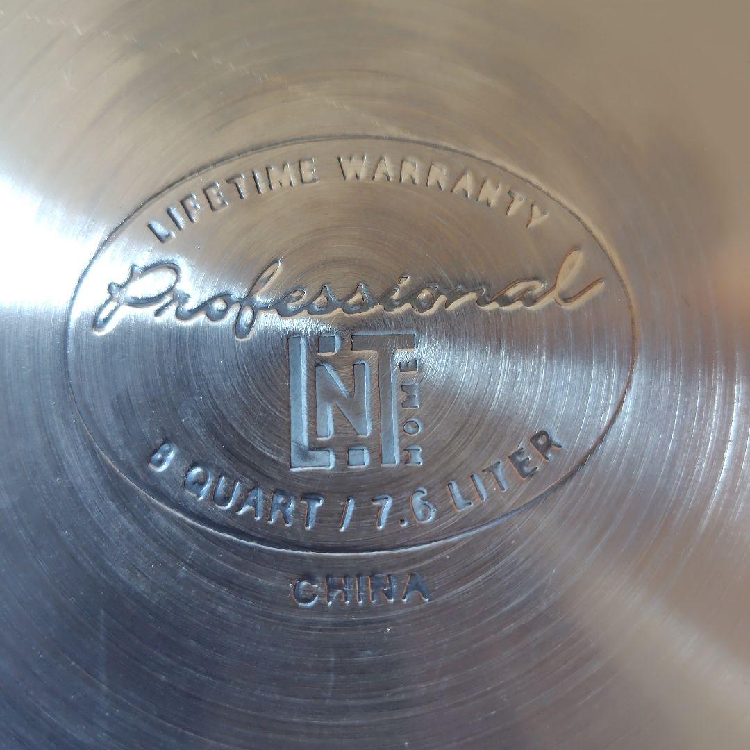 Professional Lnt Cookware ステンレス スチーマー 鍋