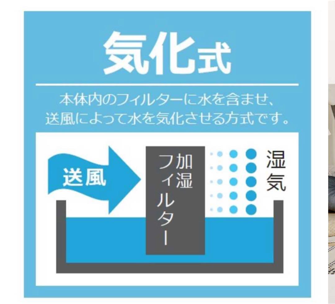 新品＊未使用☆BONECO HEALTHY AIR 気化式加湿器 W200