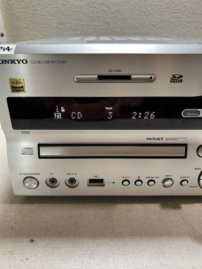 P14整備ONKYO NFR-7TX ハイレゾCD/SD/USB/ レシーバー