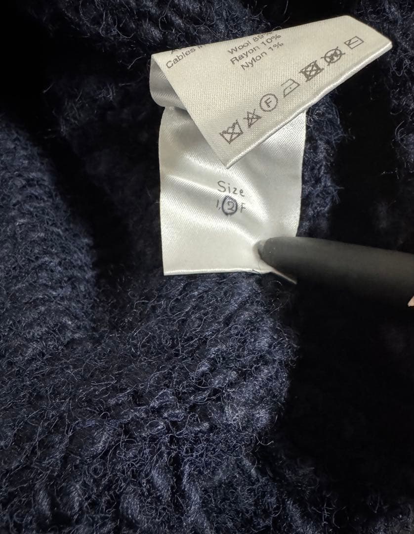 kotagushiken 21AW Hole Balloonニット