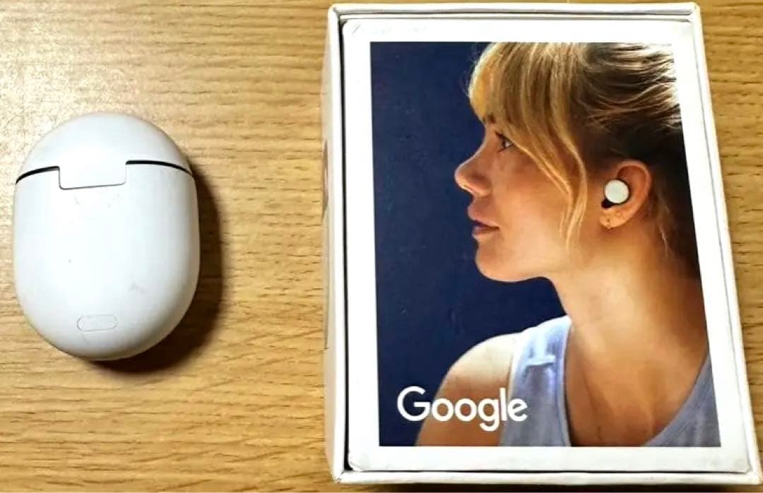 ヘッドホン Google PIXEL BUDS CLEARLY WHITE