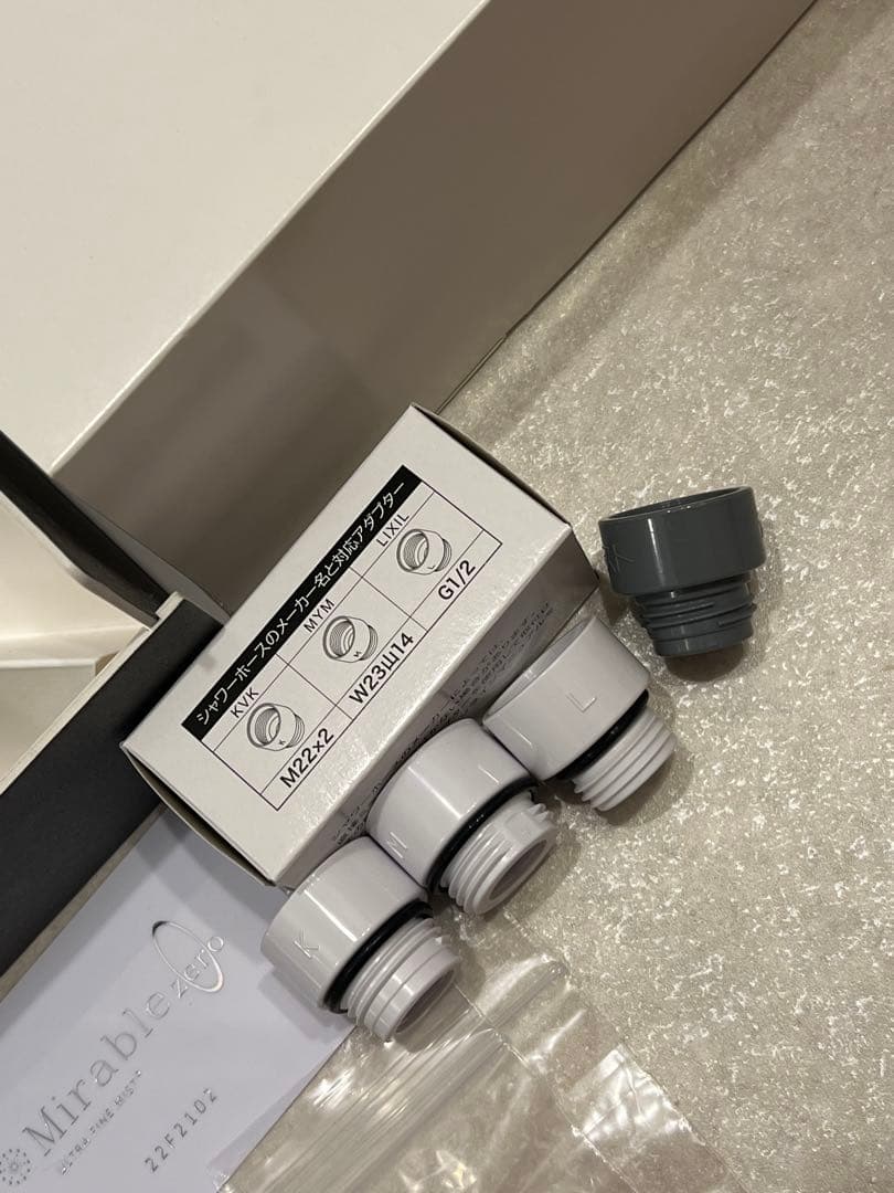 ミラブル zero シャワーヘッド ウルトラファインバブル