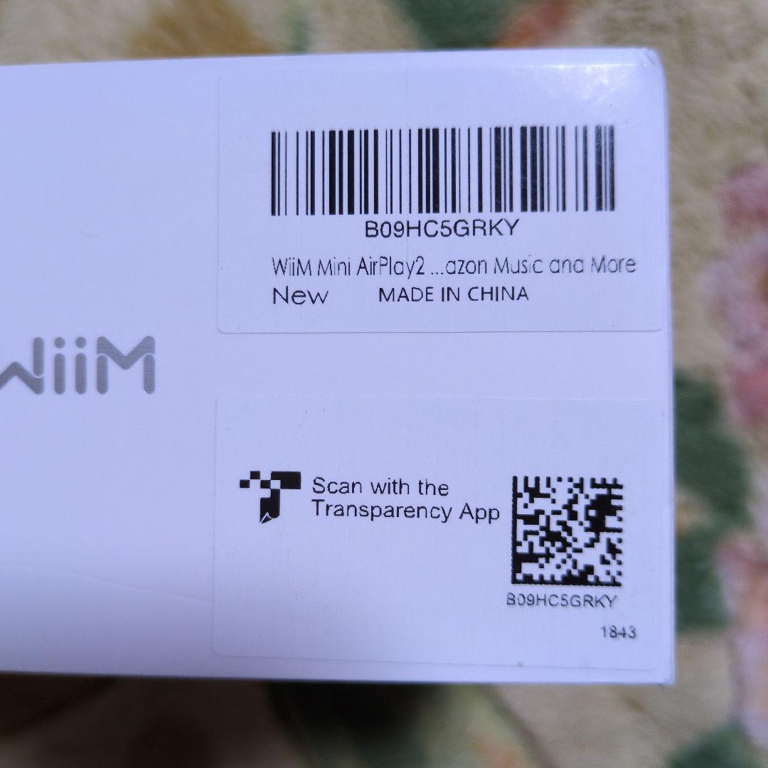 ポータブルプレーヤー WiiM mini