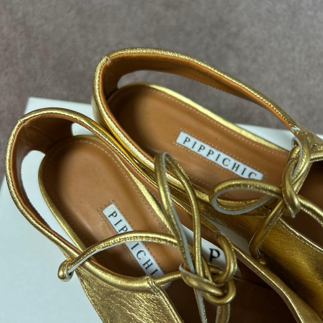 ■PIPPICHIC AMBER COCO ゴールド 美品 36■