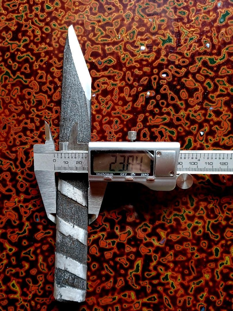 藤廣作　錬鉄【らせん】切出し小刀