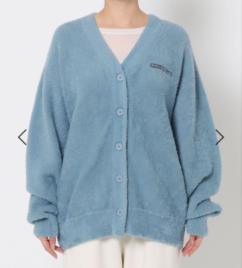 ちいかわ　ニットカーディガン　ハチワレ　ローリーズファーム