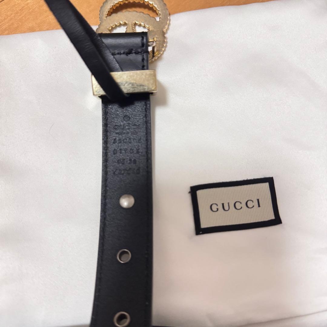 GUCCI 正規品 バットと星の装飾 腰ベルト